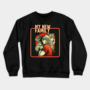 My New Family Crewneck Sweatshirt